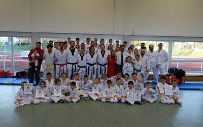 Gürtelprüfungen bestanden …